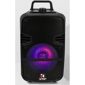 QS-602 Best selling 6.5 inch portable speaker subwoofer wireless trolley speaker with coloured lights