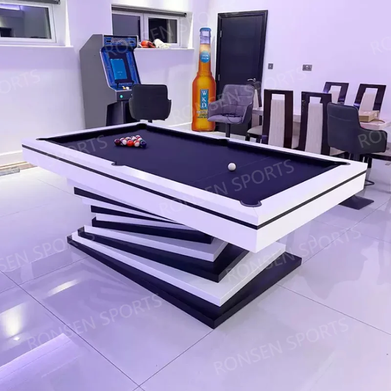 Competitive Price and Low Cost Shipping Billiard Game Pool Table Size 7ft 8ft 9ft with Solid Wood and Slates for Sale