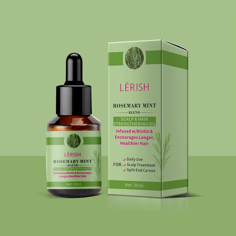 Tiktok Hot Selling Private Label 30ml Rosemary Essential Oil Accelerate