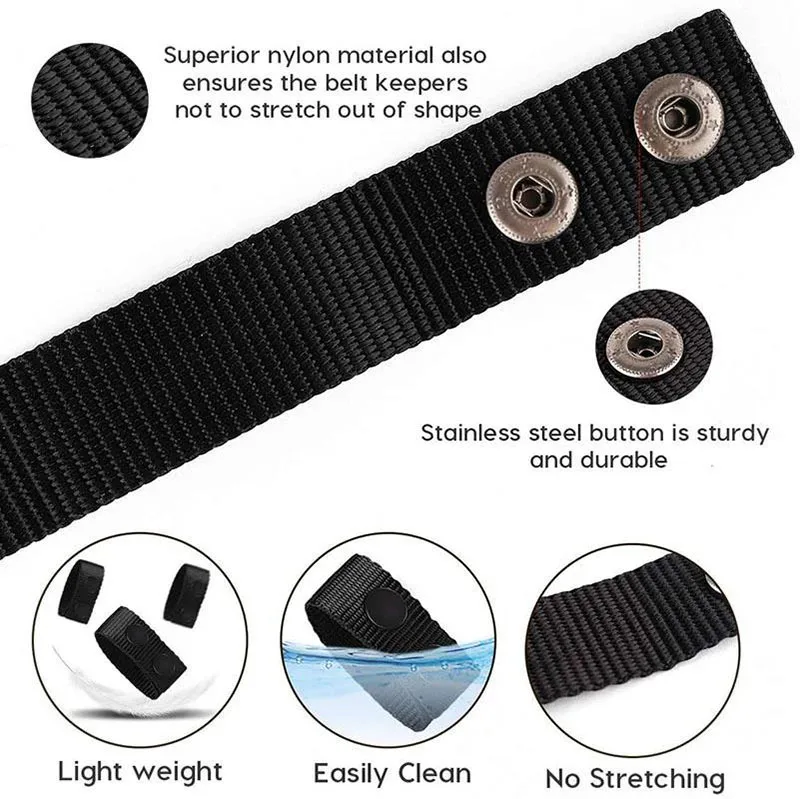 Wholesale Adjustable Thickened Tactical Belt Camping and Everyday Use Buckle Accessories Double Snap Buckle Nylon Tactical Belts