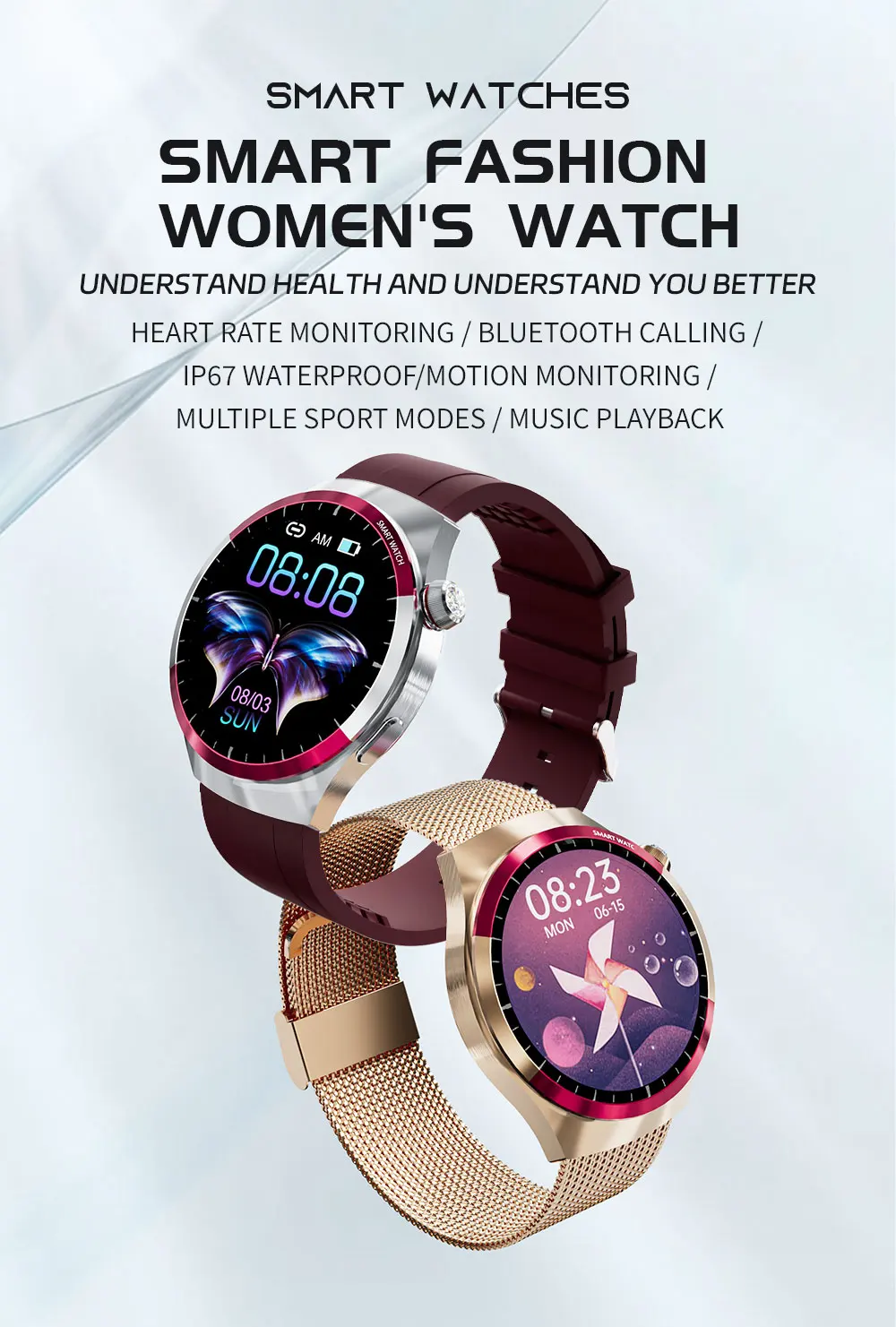 Kalobee SK6 Mini Smart Fashion Watch