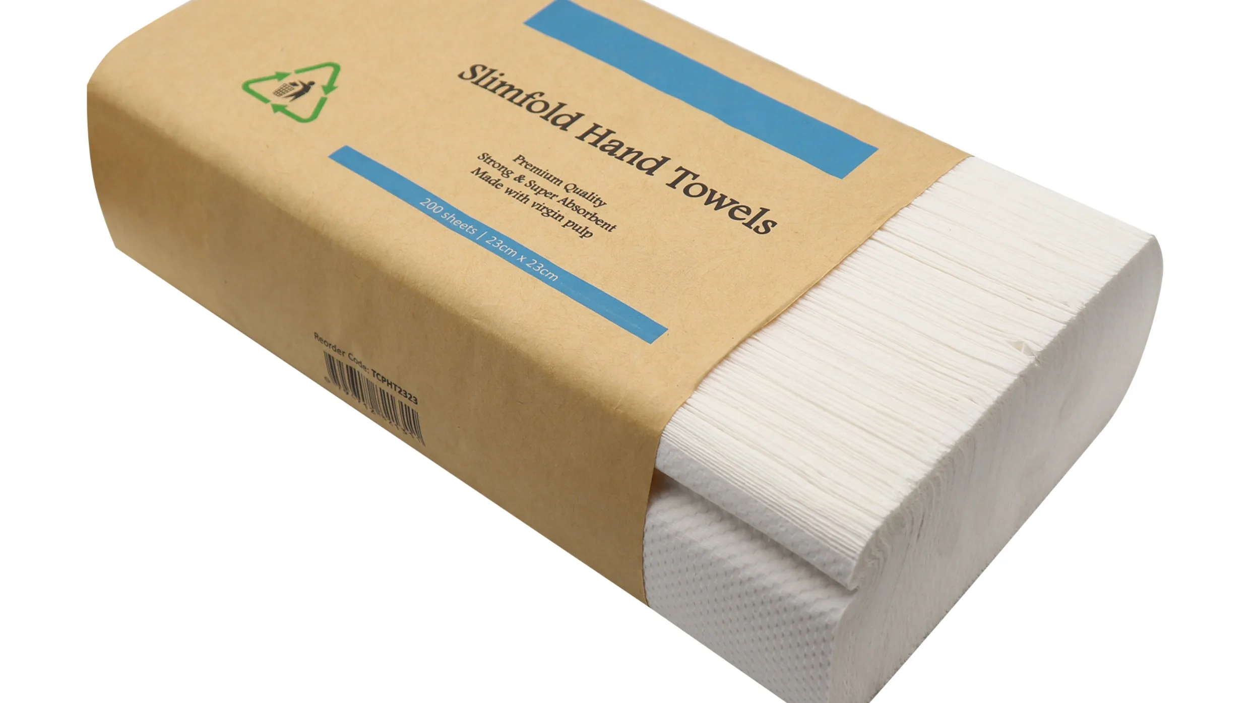 Wholesale 200 Sheets 1 Ply Recycled Interfolded Tissue Bulk Paper Towel
