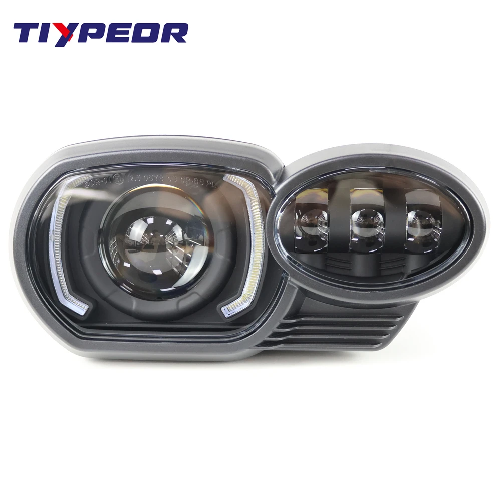 lo beam drl projector headlight assembly-8