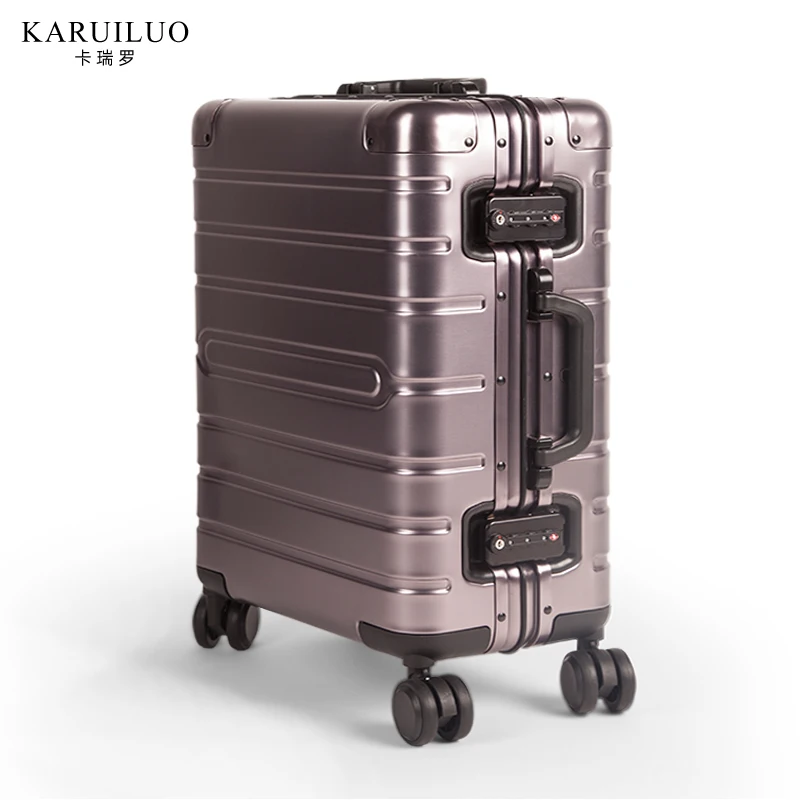 Wholesale Manufacturers sell aluminum alloy luggage sets luxury