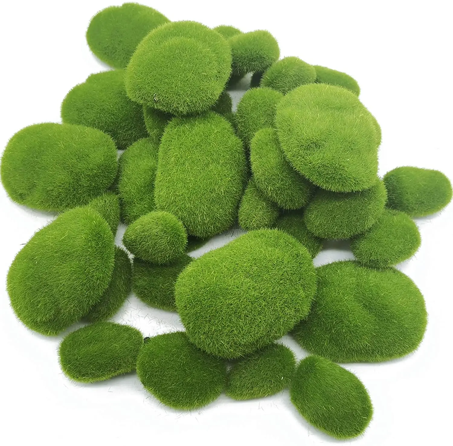 Decorative Faux Green Moss Stone For Garden Decoration Buy Artificial Moss Rocks,Simulation