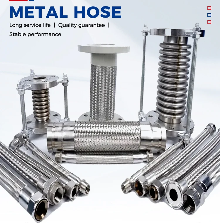 Customized Large Diameter Pipe Telescopic Axial Stainless Steel Flange Tie Rods Compensator Metallic Bellows Expansion Joints