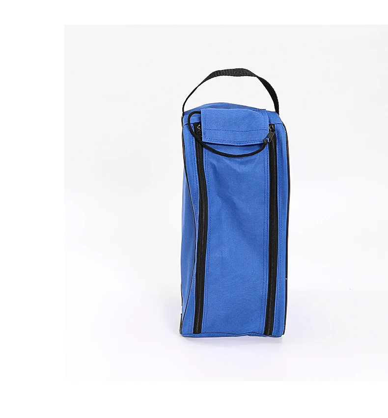 Wholesale Waterproof Double Blue Golf Shoe Tote Bag High Quality Zipper ...