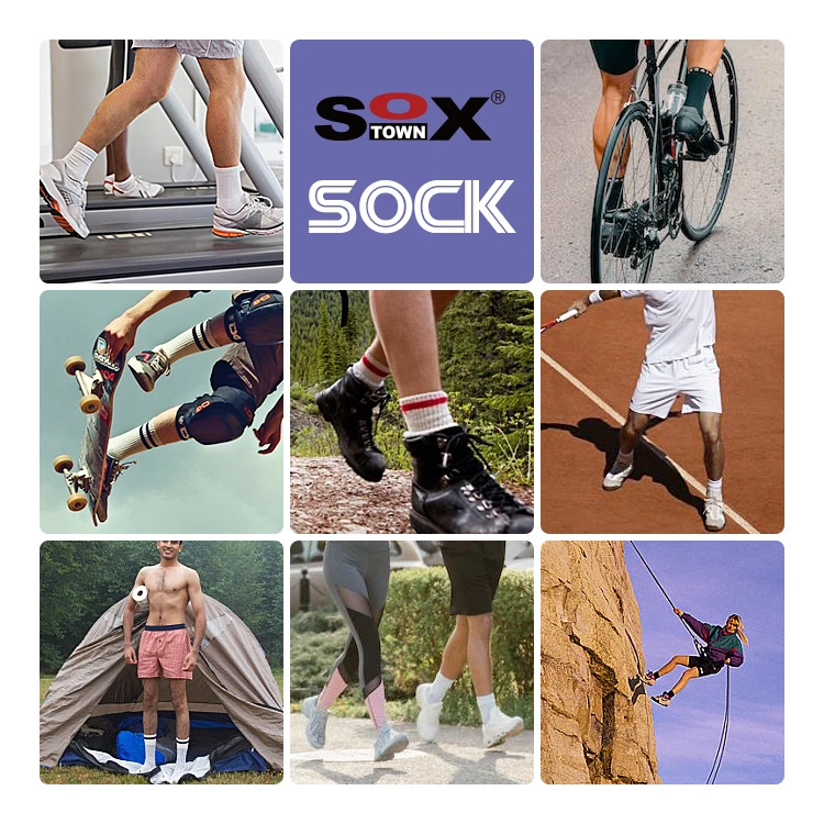 Custom Letter Socks Box Gift Wholesale Crew Cotton Brands Socks Sports ...
