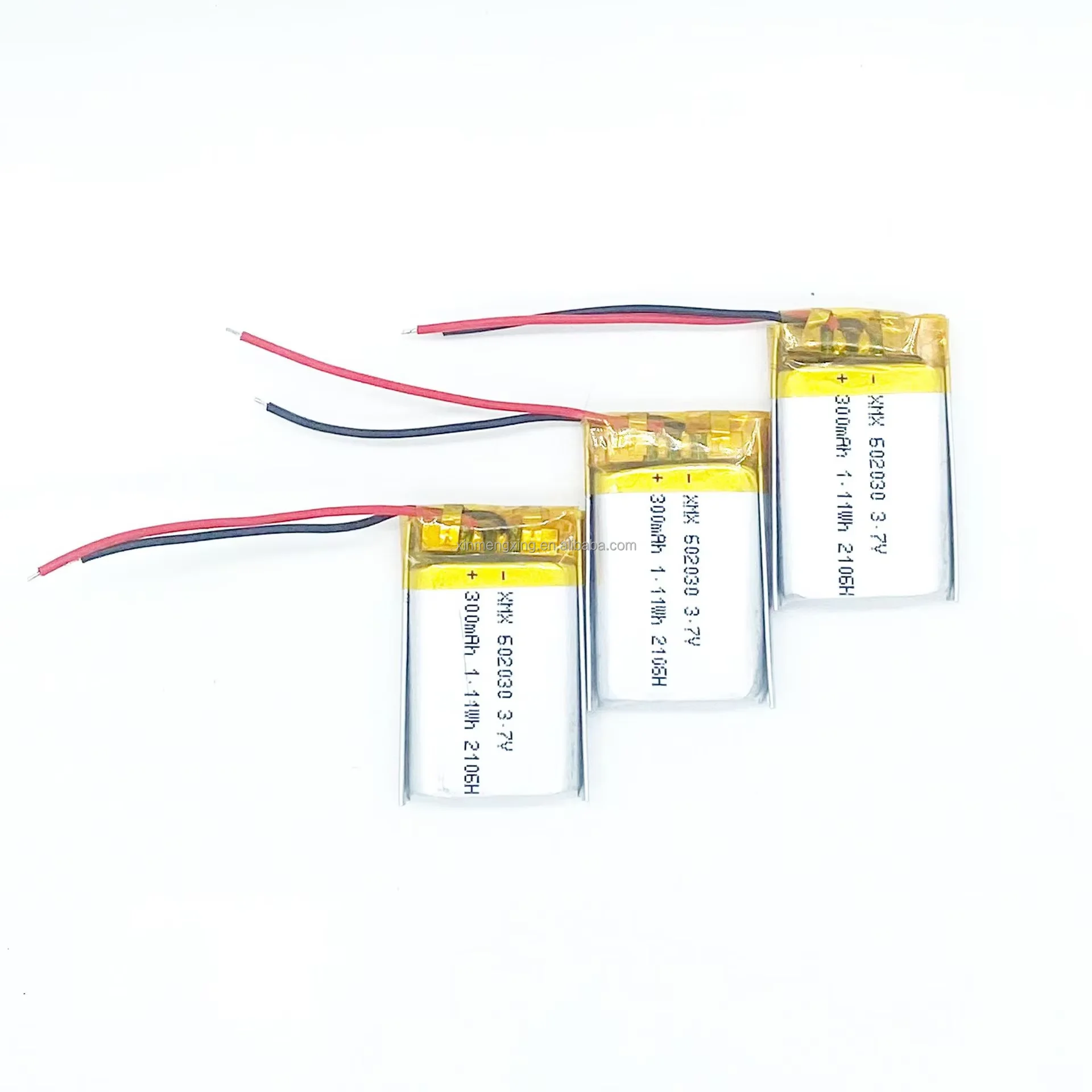 602030 XMX 3.7V 300mAh Rechargeable Li-Polymer Battery Pack with PCM Protection for Consumer Electronics in Stock H2880d0fc38ef4fd8aecaf0911ec903d9p