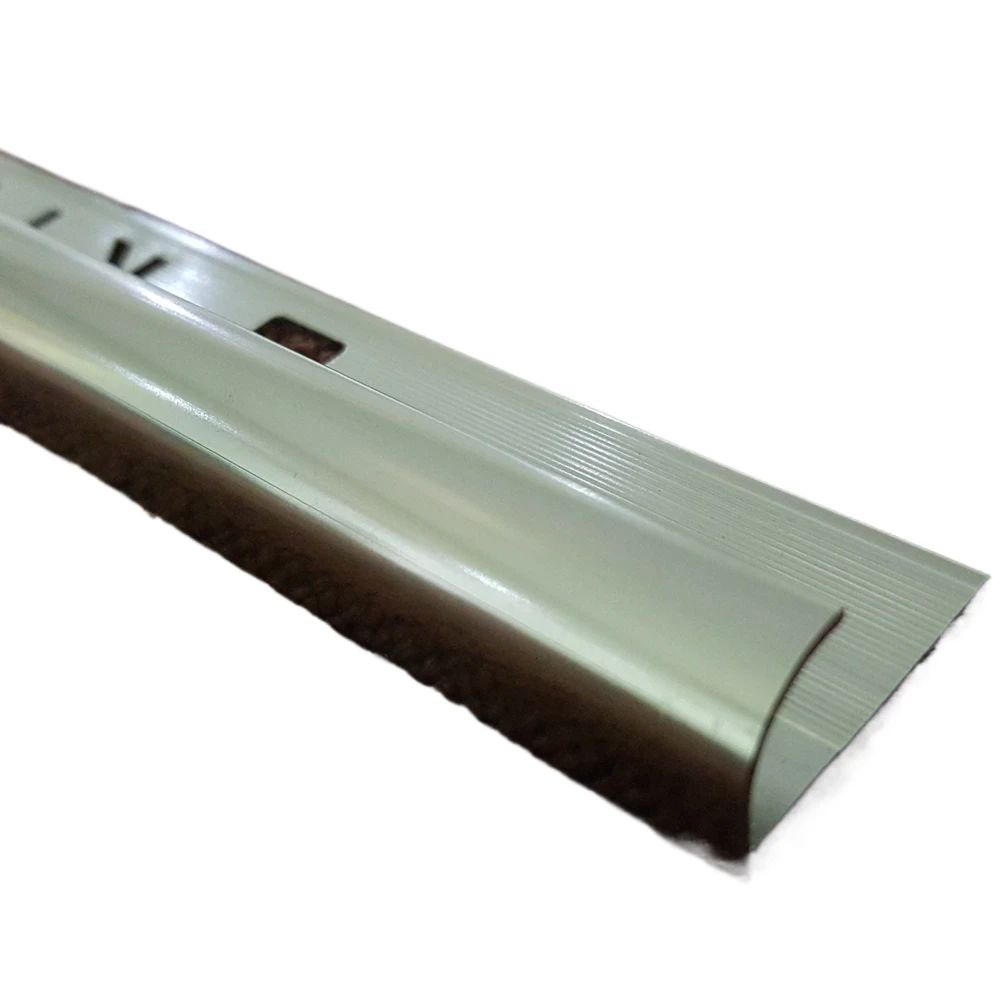 Straight Edge Angle Profile Alu Alloy Transition Profile Inside Ceramic Corner Edge Chrome L Shape Ceramic Tile Corner Trim