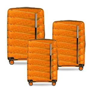 Maletas De Viaje Set New Travel Bag Unisex Luxury 3-Piece Hardside Spinner Wheel Suitcase Set New Modern Design Lightweight & Comfortable Business