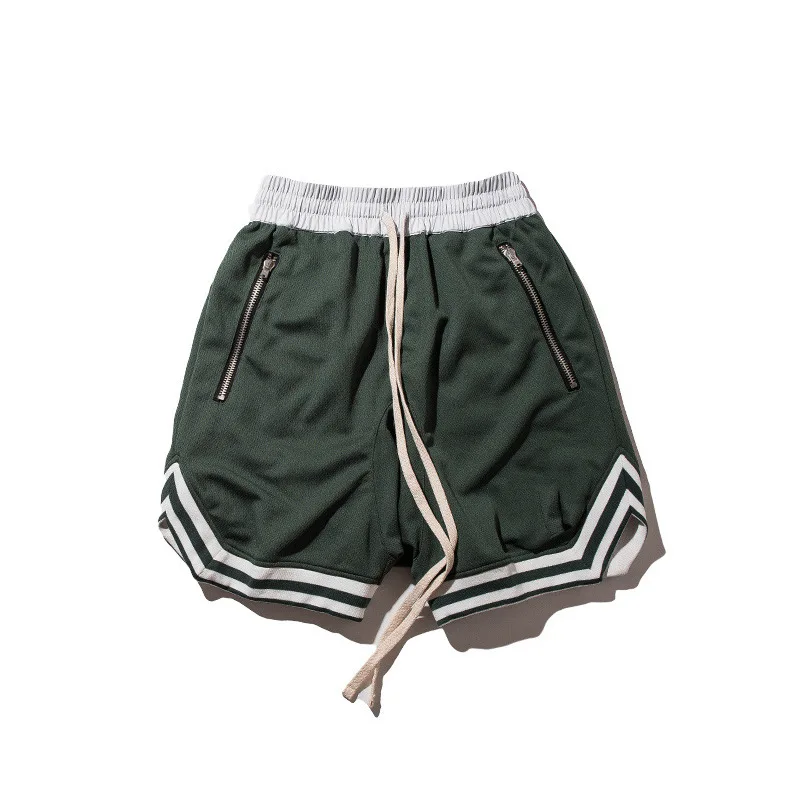 Shorts with Zipper Pockets Customizable Beach Basketball Gear
