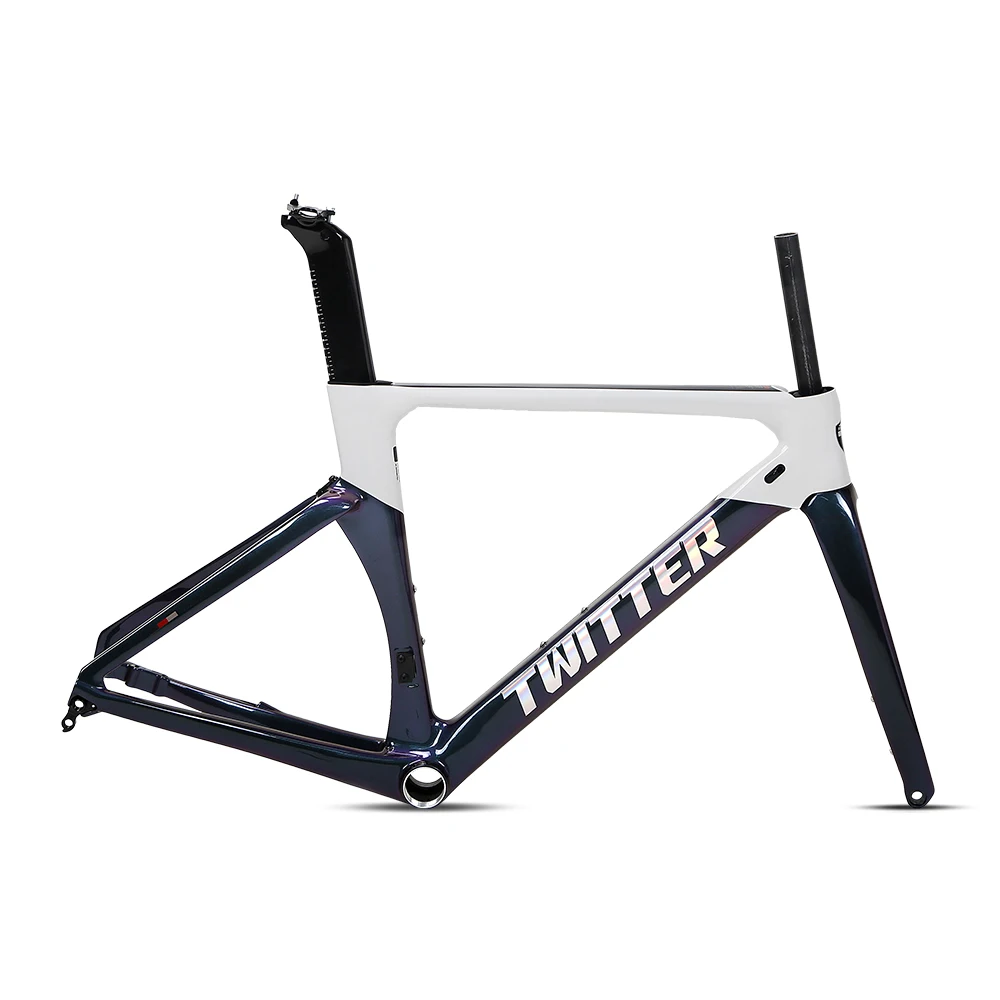Twitter Bikes Aurora Road Bicycle Parts Carbon Road Frame 46/48/50