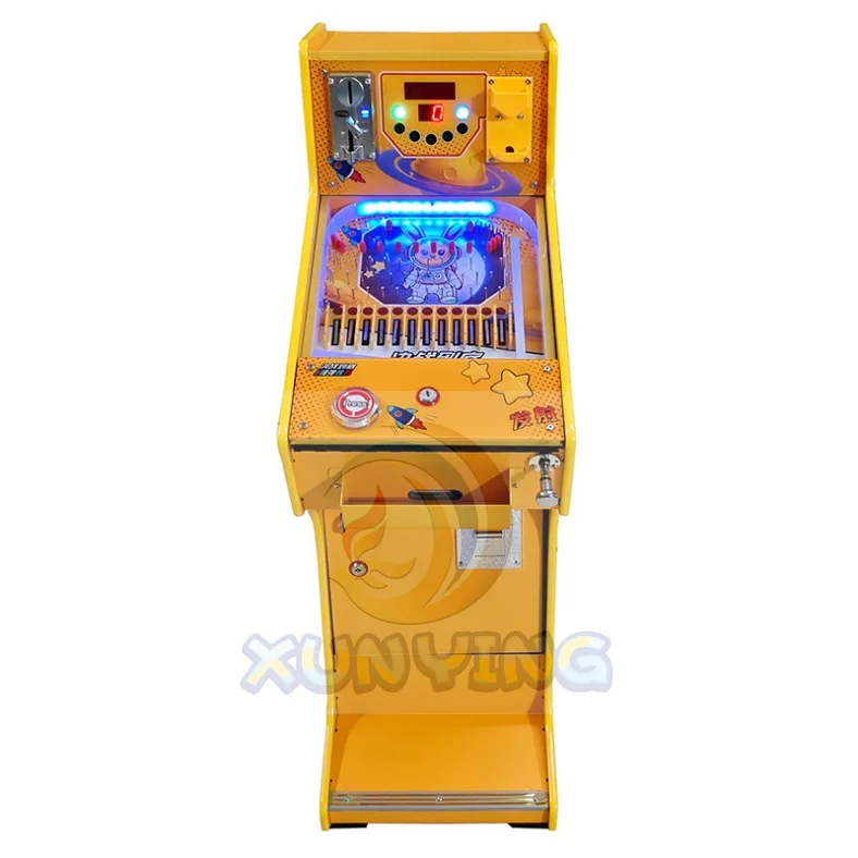 Coin Operated Lottery Games Ticket Redemption Shooting Ball Mechanical 5 Balls Arcade Pinball Vending Machine