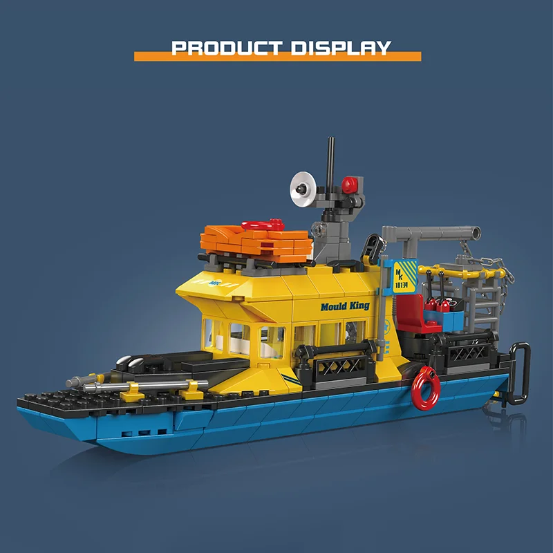 Mould King 10134 Mini Submarine for Underwater Exploration MOC