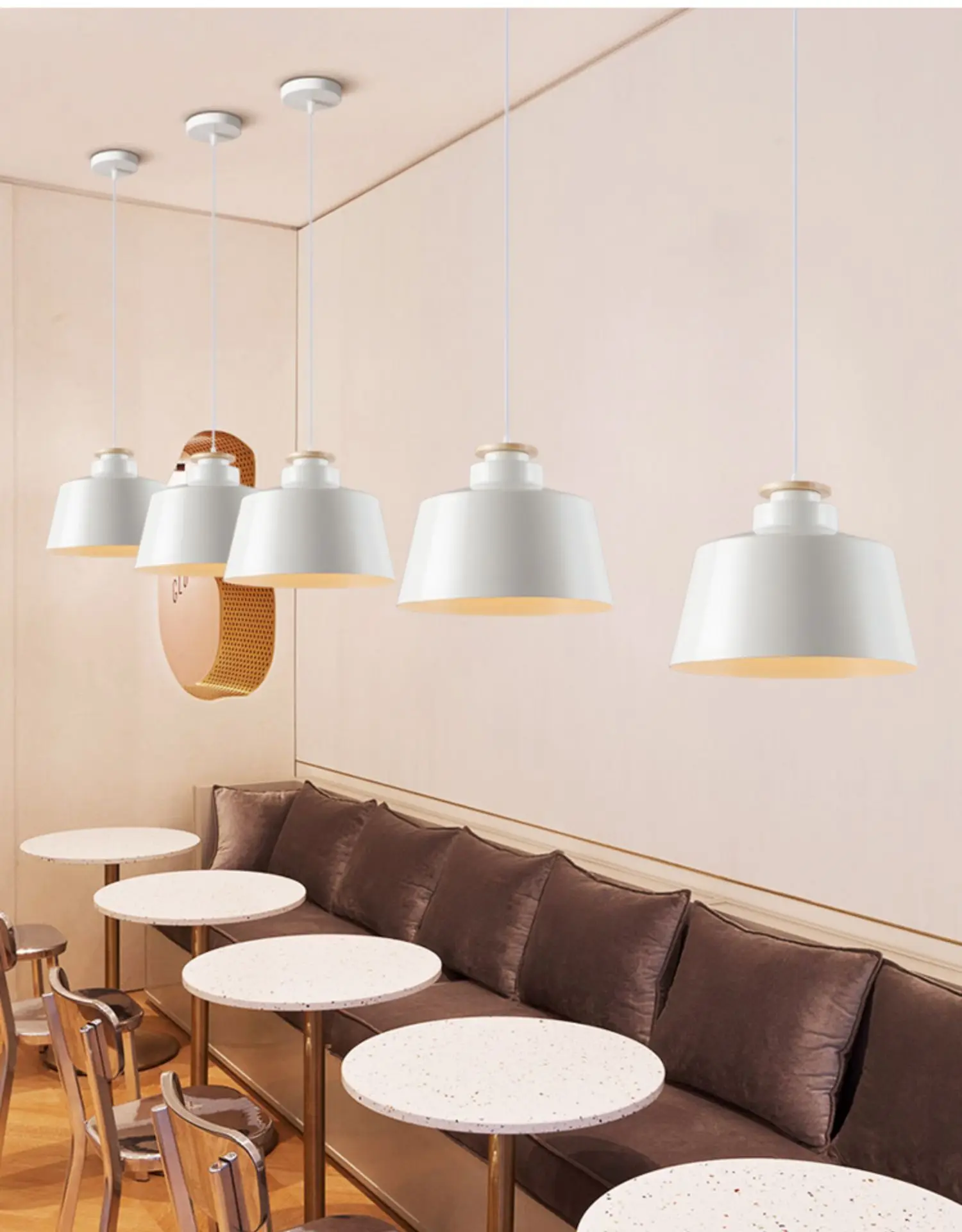 Loft Led Ceiling Quality Lighting Coffee Shop Pendant Lamp Hanging Garden Light Chandelier