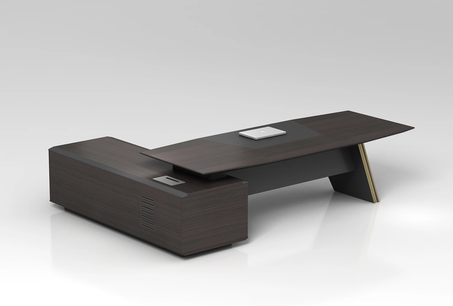 Attractive US Good Selling 2.4M Modern Design Luxury Workspace CEO Presidential Office Furniture Executive Desk