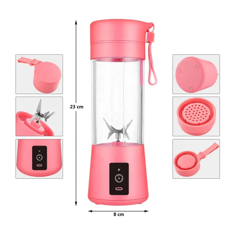 2019 Home Application Battery Operated Usb Charging Portable Blender Mini Baby Food Juicer Blender