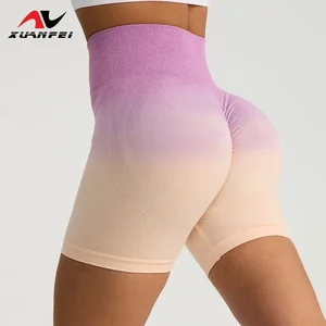 Abdomen and Buttocks Fitness Pants High Waist Leggings for Women Running Tight Sports Shorts