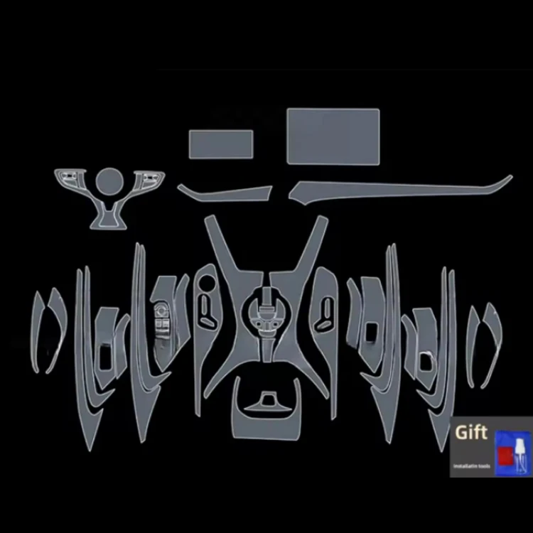 For BYD Seal Accessory Protection Decoration Trim TPU Interior Protective Film