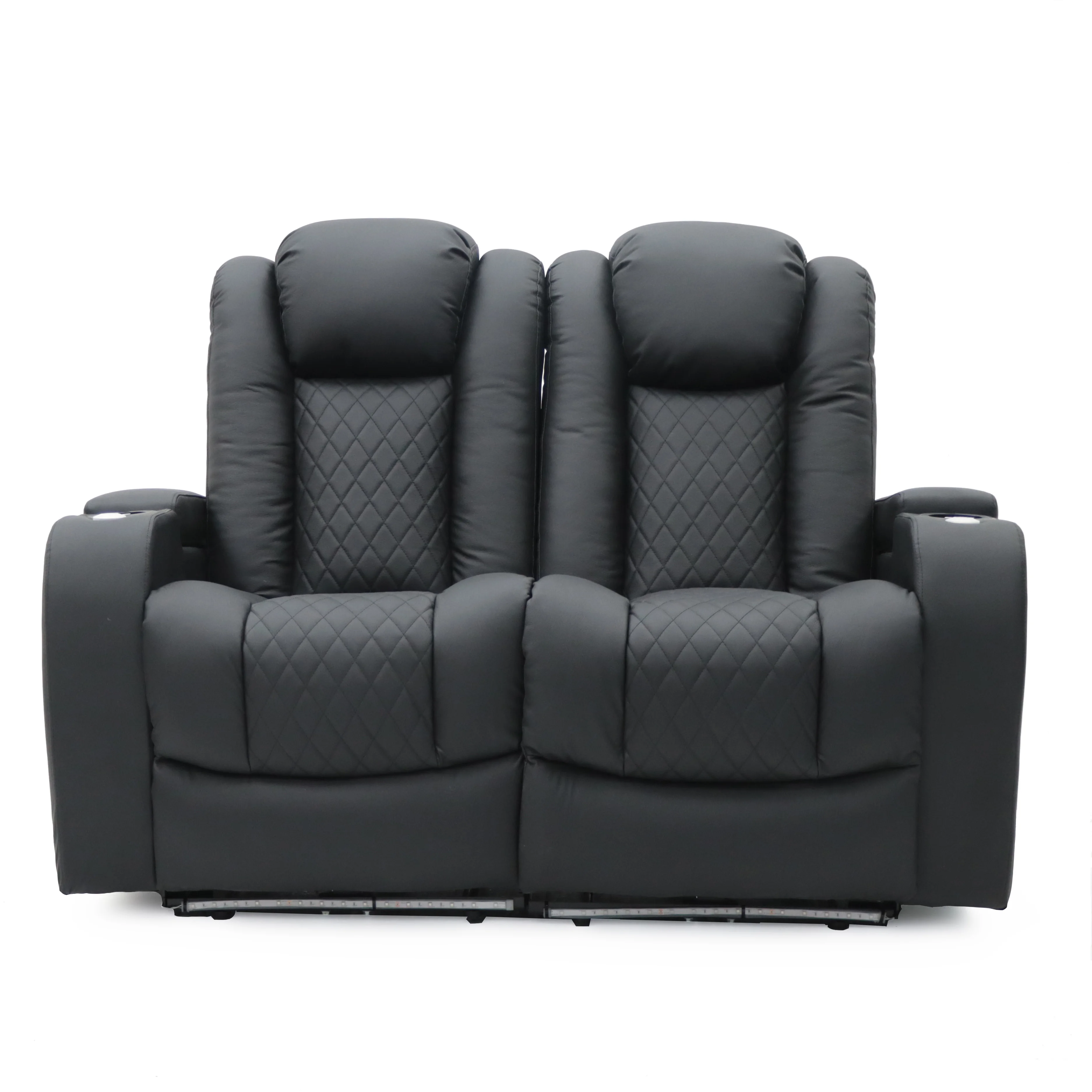 Geeksofa Factory Luxury 3+2+1 Modern Air Leather Electric Power Motion