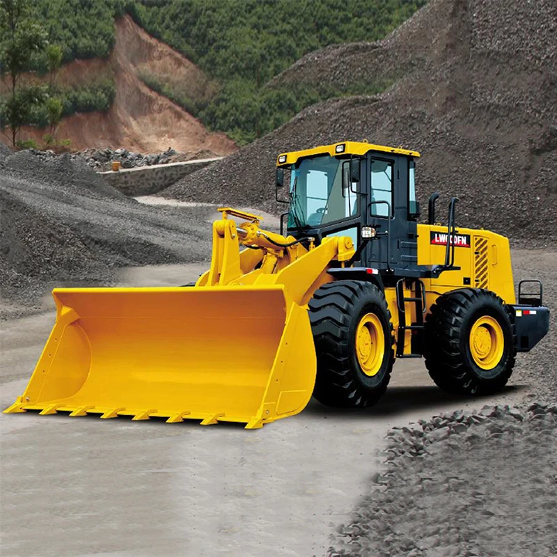 LW600FV 20 Ton Diesel Wheel Loader with 178KW Engine 3.0-4.5m Bucket ...