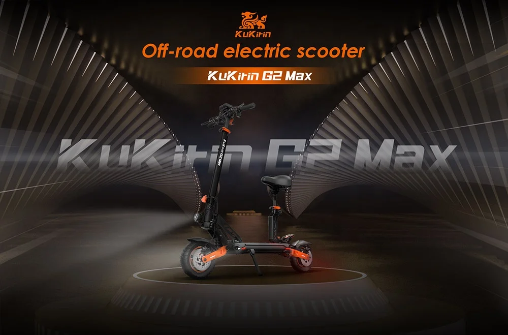 Kugookirin G2 Max Electric Scooter Adults with Seat, 48V/20AH Battery for  50 Miles Long Range, 1000W Motor Up to 35MPH, 4-Arm Shock Absorber,  Foldable