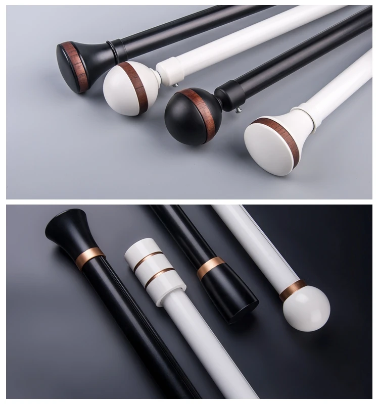 Curtain Rod Set Simple Style European Style Aluminium Curtain Track