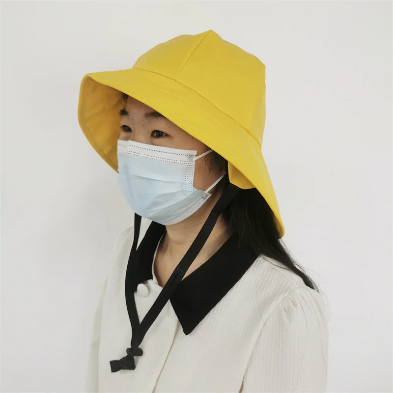 2 Pezzi Cappello Pescatore Uomo Donna Pieghevole Cotone Estivo Bucket Hat Cappello da Pesca Reversibile 2 Colore Spiaggia Protezione del Sole Cappelli