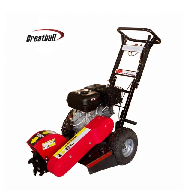 CE Approved 15HP  Petrol  Recoil Engine Stump Nibbler Stump Grinder for Tree Root