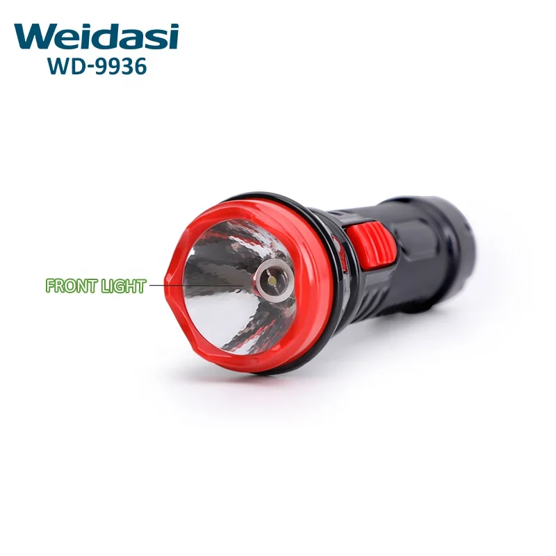 Wholesale Led Emergency Torch Light Electric Camping Led Flashlight with Recharge Battery