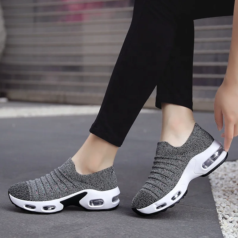 
 Женская спортивная обувь; Женские кроссовки; Уличная Повседневная обувь для бега; Модные Прогулочные кроссовки из дышащей сетки  