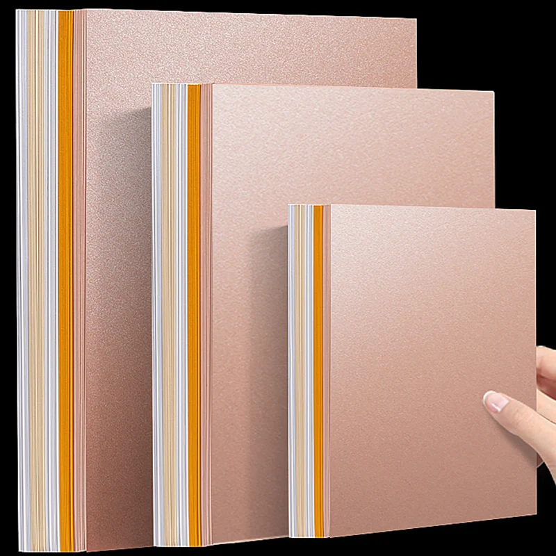 A3 A4 Assorted Color Pearl Card Paper Iridescent Wedding Invitation Card Wrapping Paper