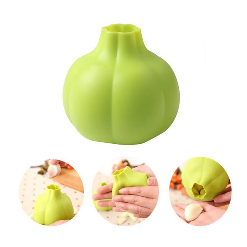 New 2025 Garlic Peeler Soft Garlic Press Kitchen Accessories Home Peeled Practical Silic aperçu 4