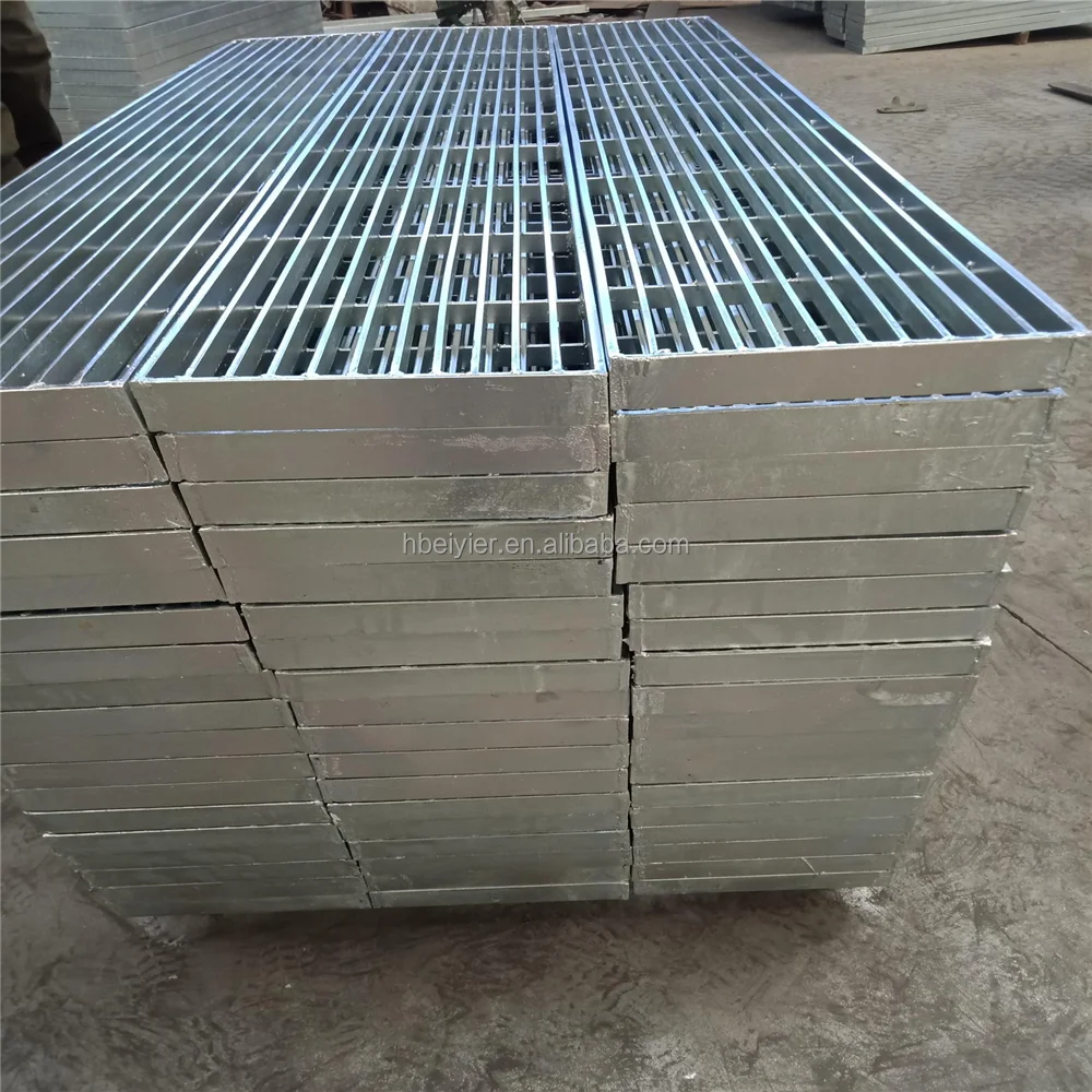 Hdb Type-apron Drain Grating Without Hinged Panel Hot Dipped Galvanized ...