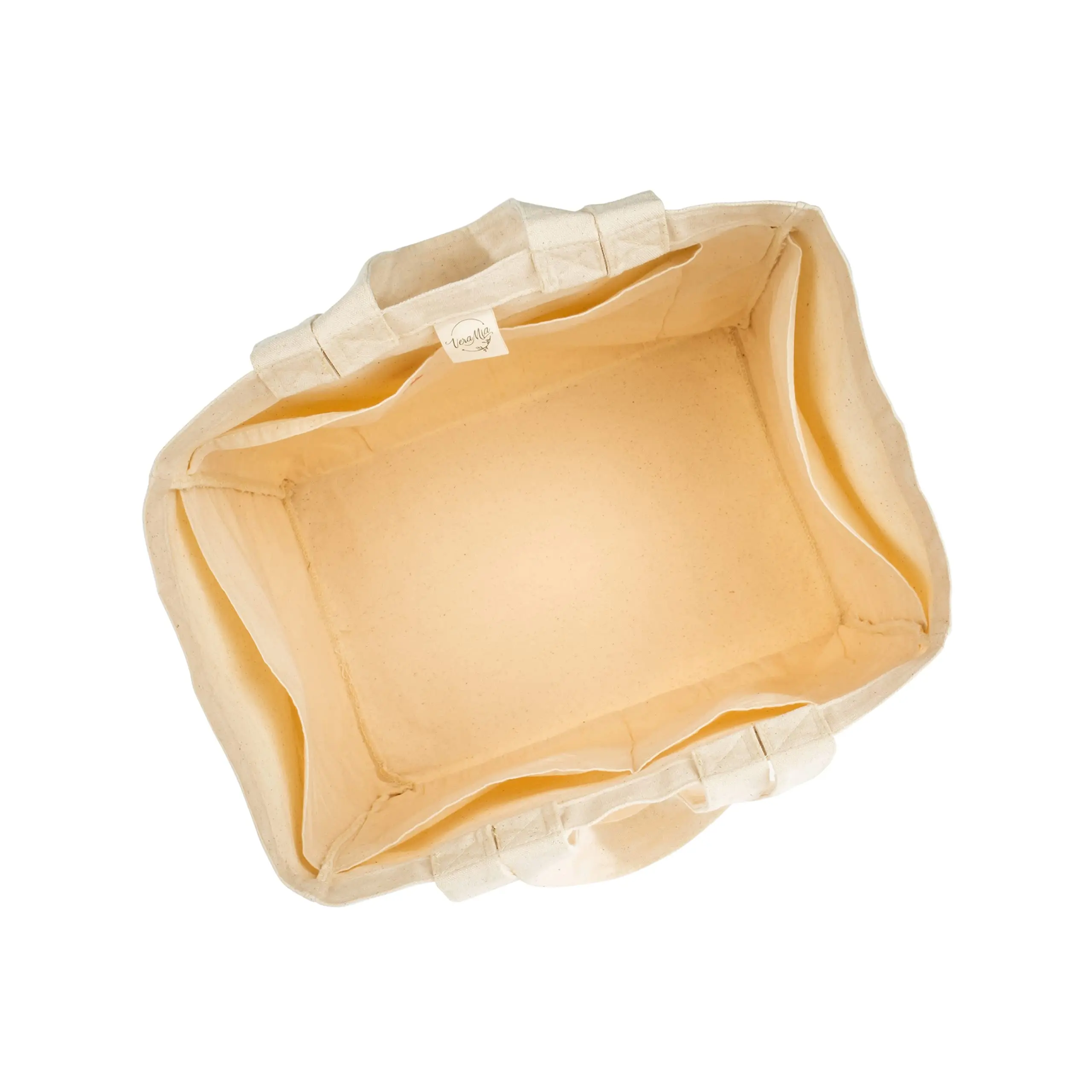 Customizable Heavy-Duty Organic Cotton Tote Bag Reusable Grocery Shopping Bags with Custom Logo factory