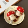 Champignon Fu entièrement rouge