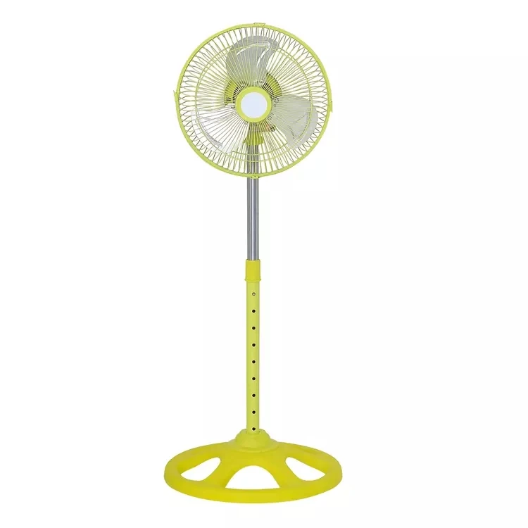 Low Price 10 INCH Round Base  Metal Grill  and Plastic Grill AC Stand Fan With Oscillation Function for Africa Market