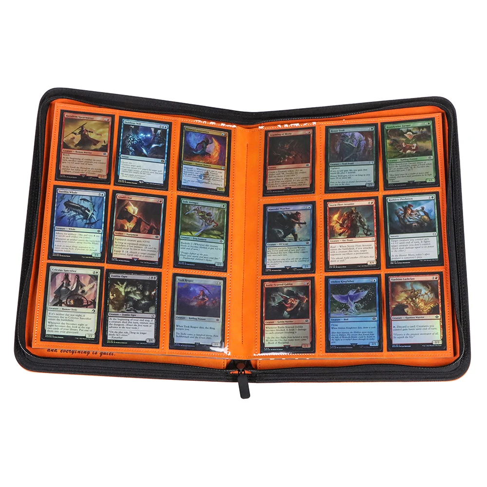 Custom Design 9-Pocket Zip Card Binder for TCG Yugioh Custom Design 9-Pocket Zip Card Binder for TCG Yugioh