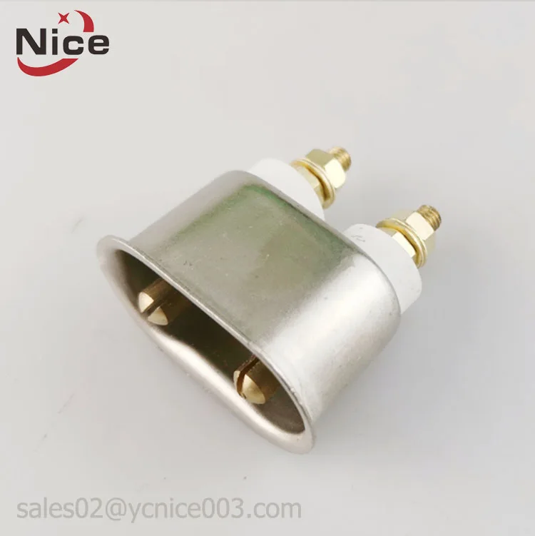 6mm High Temperature Ceramic Electric Heater Plug – Industrial Aluminum Socket With Copper Core, 300°C Rated, For Heating Elements
