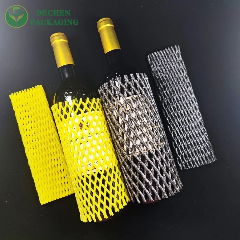 Bottle Sock Packaging Disposable Epe Fruit Foam Net