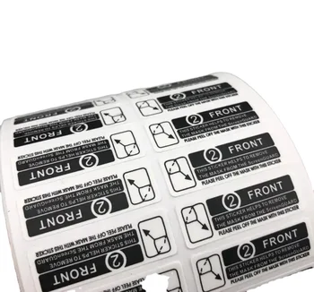 Customized Screen Protector Label Hot Selling Front Label Back Label