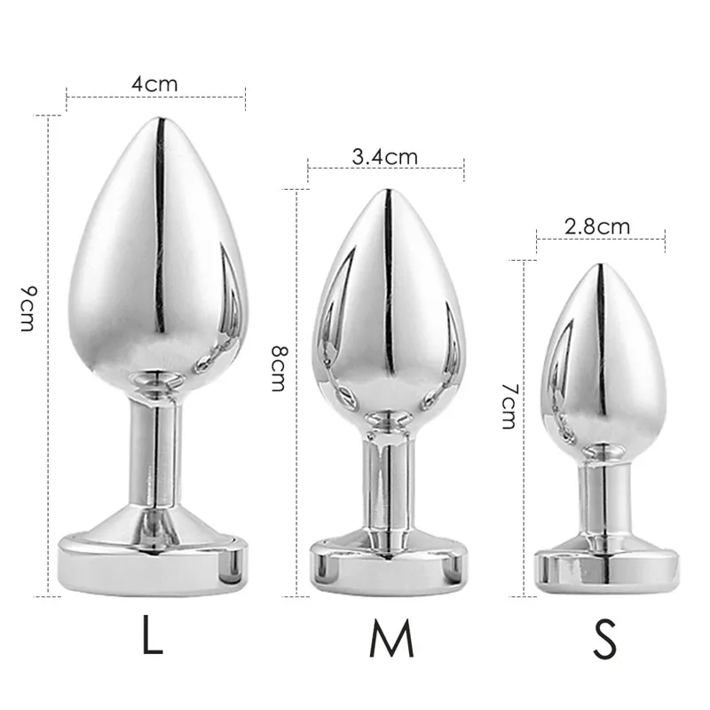 2022 New Arrival Sexo Adult Toy Anal Sex Spreader Plug Sex Products  Stainless Steel Anal Plug Ass Sex Toys for Anal M