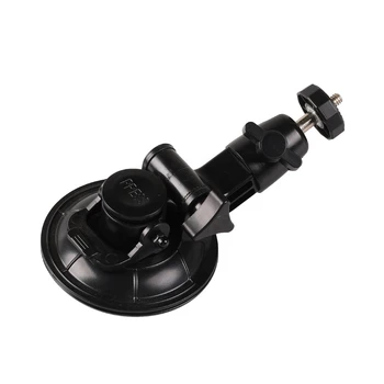 G095 Vehicle-mounted Single Sucker Stand Suction sup ABS Plastic Rotate 180 Degrees Mobile Phone Holder for Motion Camera detail image