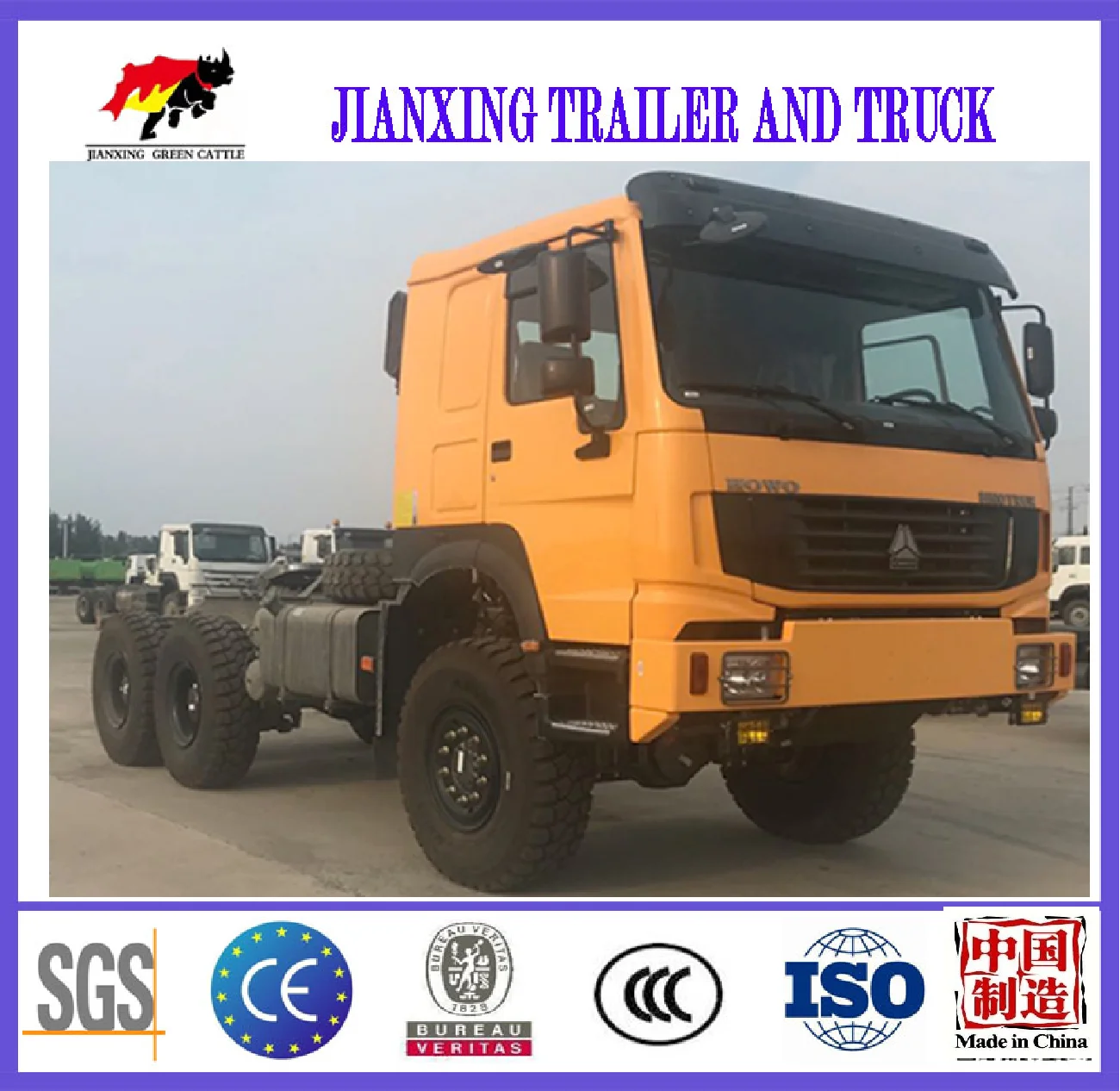 Новые все драйверы 6x6, лидер продаж, высококачественные чистые грузовики HOWO 6x6, трактор 371/336/420, только головки, трактор, грузовики, все водительские головки