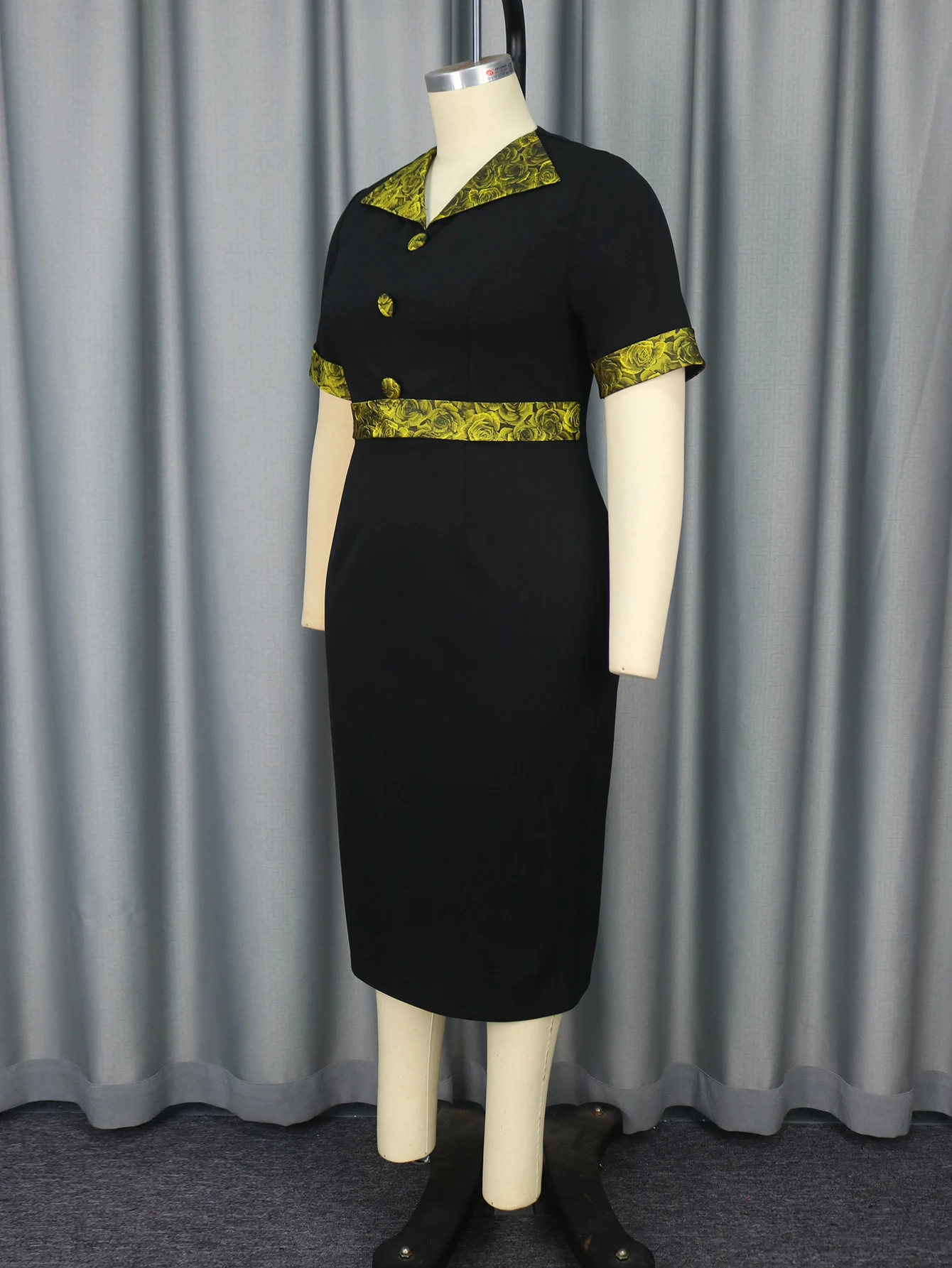 black dress for funeral summer Black Cocktail Dress | Black Silk Dress main image 0
