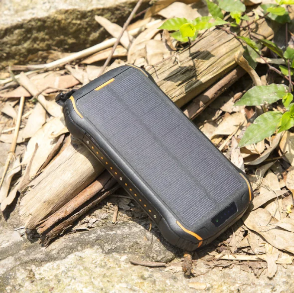 Solar Powerbank Wireless Mobile Power Banks 26800mah 30000mah Powerbank Solar Phone Charger Wireless Solar Cell Powerbank