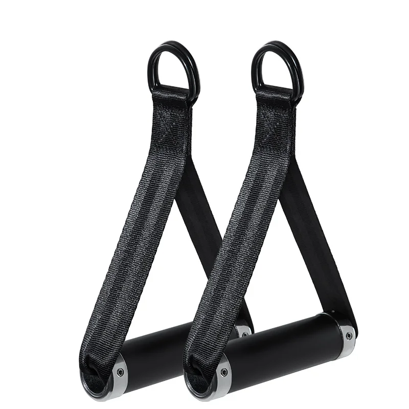 Wholesale Custom Logo Resistance Bands Exercise Hand Grips Fitness Accessories Pulley Gym Exercise Grip Handle