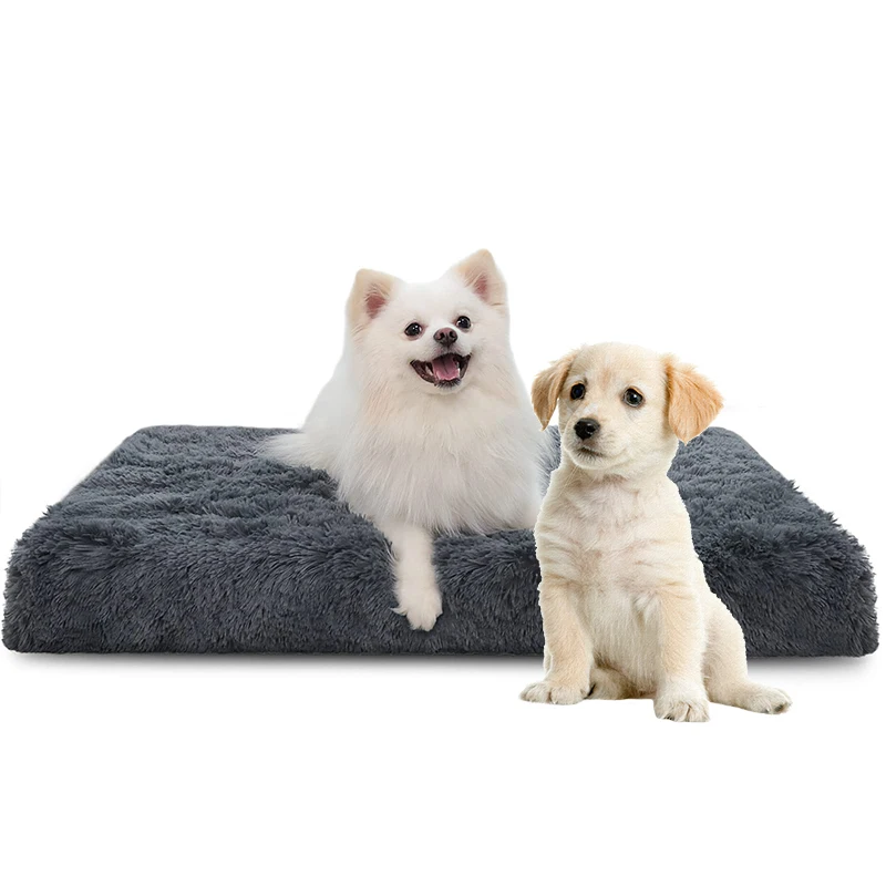 Camas para perros removable cover calming soft waterproof fluffy memory foam orthopedic cat pet cushion dog crate bed