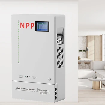Smart Power Wall Lithium Ion Batteries 5kwh 10kwh 200ah 100ah 51.2v Lifepo4 Battery Pack Energy Storage System